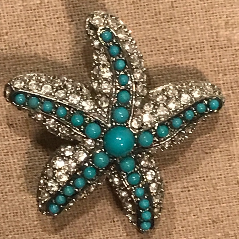 Stella & Dot Starfish Brooch